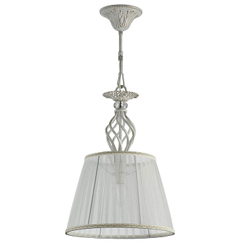 Maytoni Elegant Grace Белый с Золотом Подвес 1xE14 60W ARM247-PL-01-G Maytoni Elegant Grace Белый с Золотом Подвес 1xE14 60W ARM247-PL-01-G