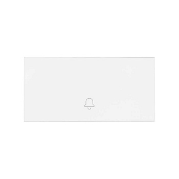 Simon 100 Белый матовый Клавиша выключателя с пиктограммой «звонок» 10000017-230