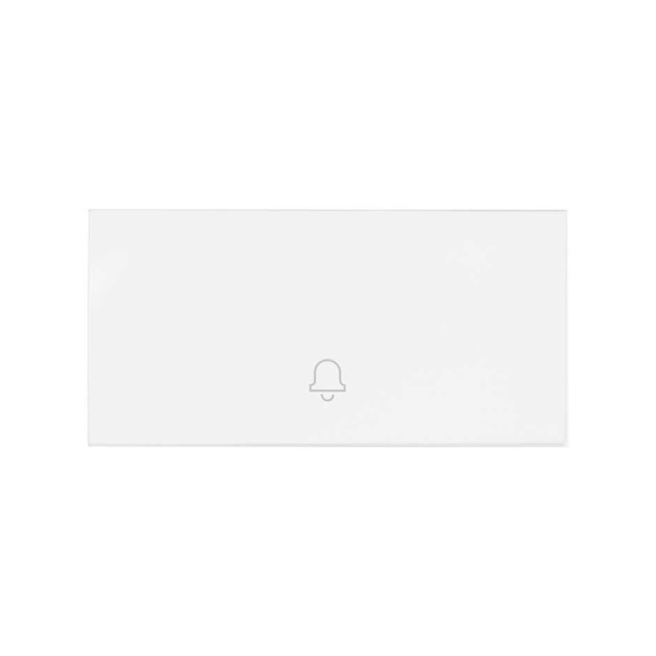 Simon 100 Белый матовый Клавиша выключателя с пиктограммой «звонок» 10000017-230