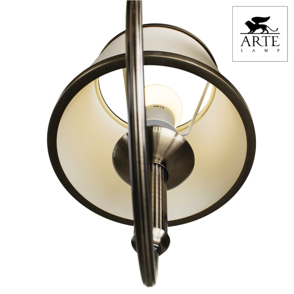 Купить Arte Lamp Alice Бронза/Бежевая Люстра 40W E14 A3579LM-5AB