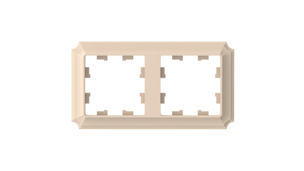 Systeme Electric AtlasDesign Antique Песочный Рамка 2-ая, универсальная