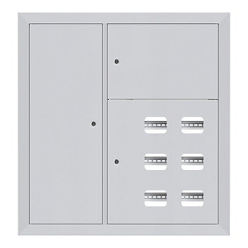 Щит этажный 6 кв. слаботочка слева (1000х950х150) EKF Basic