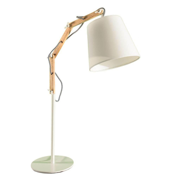 Arte Lamp Pinocchio Белая Лампа настольная декоративная 60W E27 A5700LT-1WH