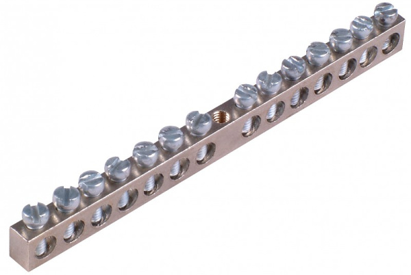 Hegel Шина _PE_ 63.20 Шина "РЕ" на 20 присоединений 63А 1 крепежное отверстие