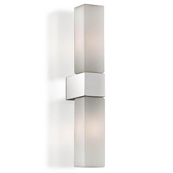 Odeon Light Cветильник настенный, лампа 2*40 Вт G9, хром. 2136/2W