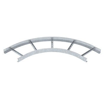 OBO BETTERMANN  Угловая секция 90° лестничного лотка 60х300 мм R=500 мм 6211452