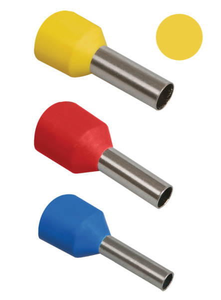 Купить IEK Наконечник НШВИ 1,0-08 желтый (20шт/упак)