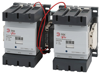 ЭРА Контактор КТИ-51153 реверсивный PRO KKT53-115-230-10-E 115А 230В/АС3