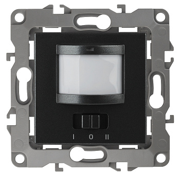 ЭРА 12-4103-05 Датчик движения 2-проводной, 180-240В, 200Вт, IP20, 12, Антрацит