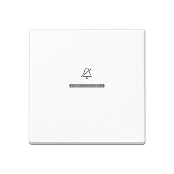 JUNG Двойная клавиша на гостиничный выключатель, комнатный модуль, белый ARUKO5DWW