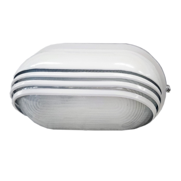 Купить IEK Светильник НПП1407 белый/овал ресничка 60Вт IP54