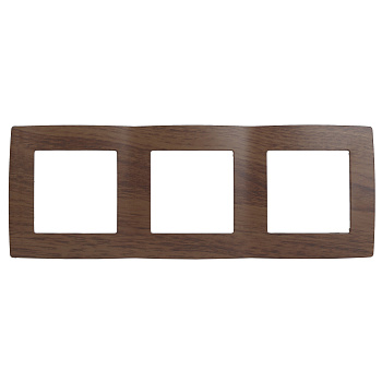 ЭРА 12-5003-10 Венге Рамка на 3 поста, 12