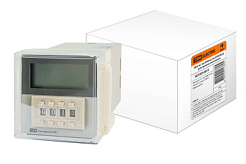 TDM Реле времени РВ41-0,01сек/99час99мин-5А-230В-8Ц/Щ SQ1503-0015