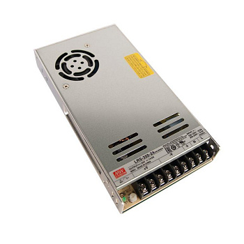 Varton Драйвер 350Вт 24V для светодиодной ленты Meanwell LRS-350-24 IP20 215x115x30 мм с активным охлаждением