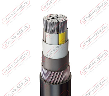 Кабель силовой АПвКШв 5х70 мс(N,PE)-1 Угличкабель PL128150703400000000