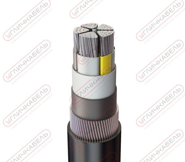 Кабель силовой АПвКШв 5х70 мс(N,PE)-1 Угличкабель PL128150703400000000
