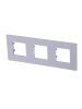ABB NIE Zenit Бел Рамка 3-я 2+2+2 мод 2CLA227300N1101