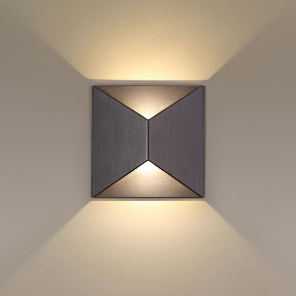 Купить Odeon Light 3907/10WL ODL20 119 черный/металл Настенный светильник LED 3500K 10W 220V IP65 TIBRO