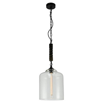 Lussole LOFT Металл Черный /  Стекло Подвес E27 60W LSP-9668 Lussole LOFT Металл Черный /  Стекло Подвес E27 60W LSP-9668