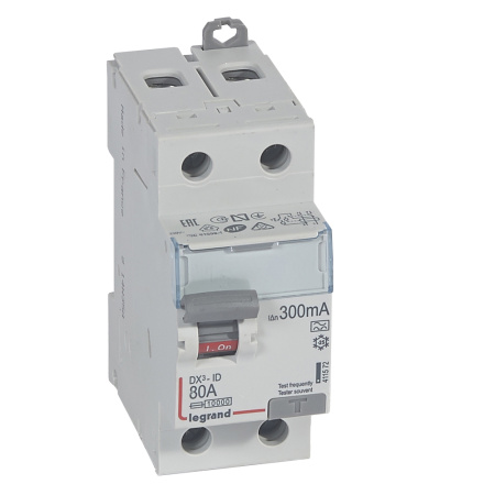 Legrand DX3 УЗО 2P 80А 300мА-A 411572