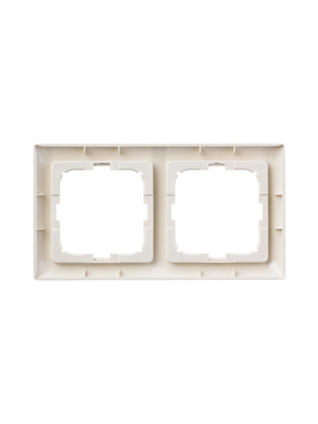 Купить ABB BJB Basic 55 Беж Рамка 2-ая 2CKA001725A1485