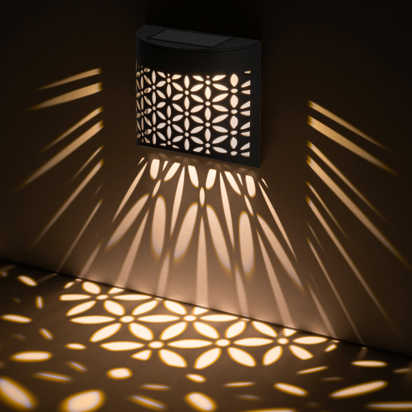 ЭРА Светильник уличный ЭРА ERAFS024-01 на солнечной батарее настенный Лепестки