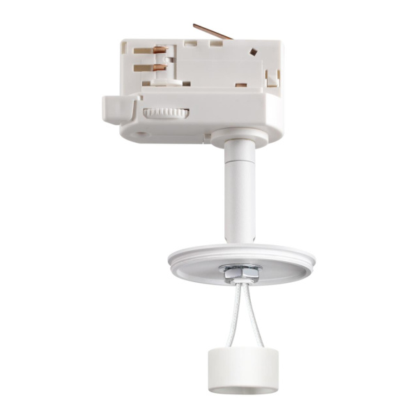 Novotech 370685 NT19 000 белый Светильник трековый трехфазный без плафона (плафоны арт. 370694-370711) IP20 G