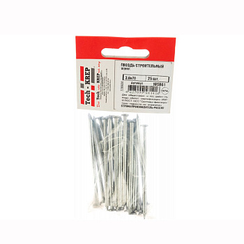 Tech-Krep Гвоздь строительный оцинк. 3,0х70 (25 шт) - пакет 108061