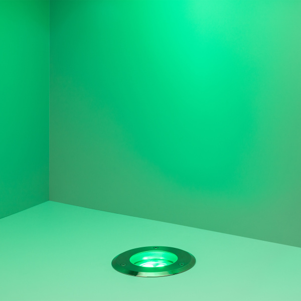 Купить Arlight Светильник ART-GROUND-COLOR-TURN-R115-9W RGB (SL, 25 deg, 24V) (IP67 Металл, 3 года) 024961