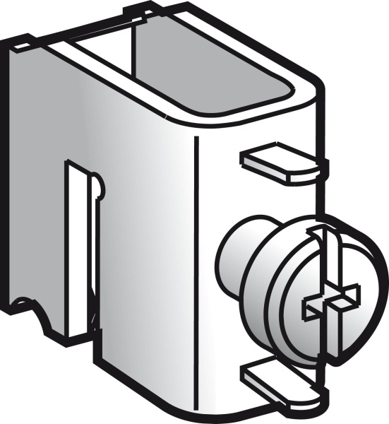 Купить SE Клеммы для плоских шин 5мм, 1P, 270А, под кабель 4-35 мм LA9ZX01285