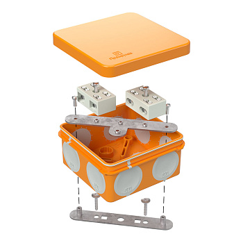 Промрукав Коробка огнестойкая для о/п двухкомпонентная 60-0210-FR6.0-4-4-Р Е15-Е60 80х80х40