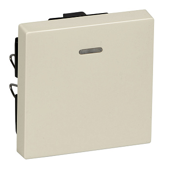 SE Merten SM Беж глянец Клавиша 1-ая с подсветкой MTN436044