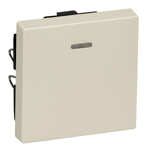 SE Merten SM Беж глянец Клавиша 1-ая с подсветкой MTN436044