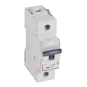 Legrand DX3 Автоматический выключатель 50кА 20А 1P C 410136