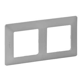 Legrand Valena LIFE Алюминий Рамка 2-ая 754132