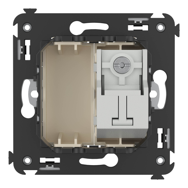 Купить DKC Розетка TV проходная в стену, "Avanti", "Ванильная дымка"