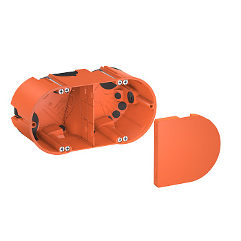 OBO Bettermann Коробка монтажная двойная HE 61-DV-L 139x68, H61мм для полых стен герметичная 2003826