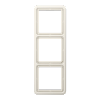 JUNG CD 500 Бежевая Рамка 3-ая CD583W