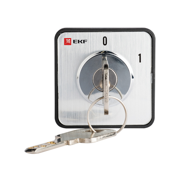 Купить EKF PROxima Переключатель кулачковый ПК-1-112 25А 2P «0-1» с ключом