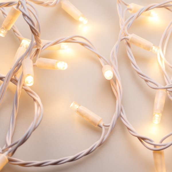 Купить Arlight Светодиодная гирлянда ARD-STRING-CLASSIC-10000-WHITE-100LED-STD WARM (230V, 7W) (Ardecoled, IP65) 025809