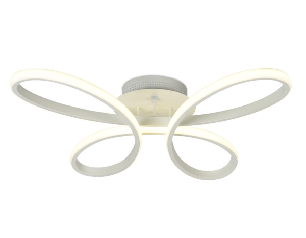 Ambrella Потолочный светодиодный светильник FL301/4 WH белый 54W 4200K 550*450*130 (Без ПДУ)