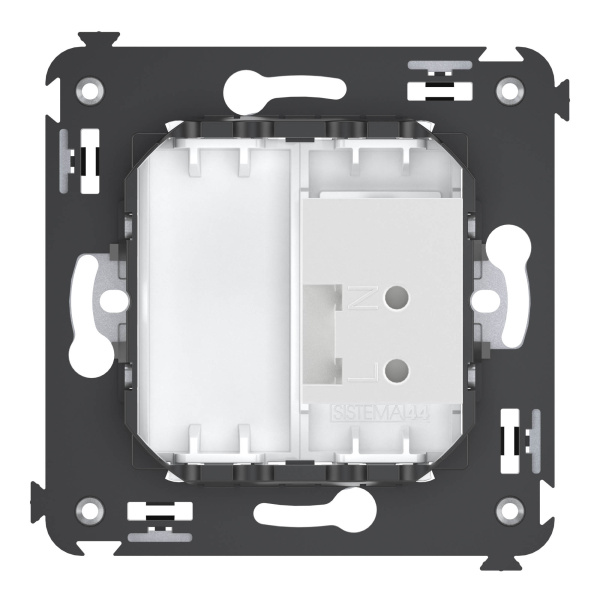 Купить DKC USB зарядное устройство в стену, "Avanti", "Белое облако"