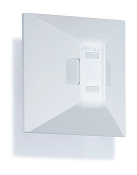 Finder Детектор движения, широкая зона обнаружения, монтаж на стене; 1NO 10A (контакт без потенциала); питание 110…230В АC; степень защиты IP40 186182300300