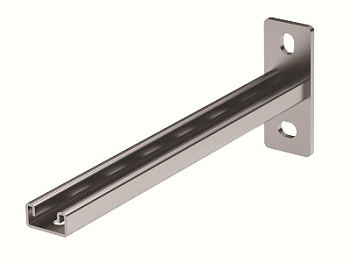 DKC Консоль одиночная, 41х21, осн.300 мм, цинк-ламельная