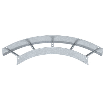 OBO BETTERMANN  Угловая секция 90° лестничного лотка 110х300 мм R=500 мм 6217774