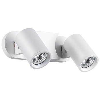 Novotech 370651 NT19 000 белый Светильник накладной IP20 GU10 2*50W 220V GUSTO