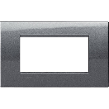 BT LL Сталь Рамка, итальянская модульность, 4 модуля LNA4804AC