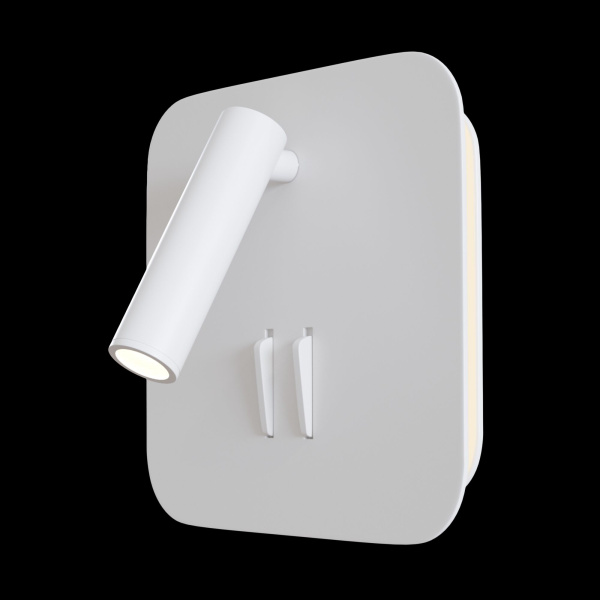 Купить Maytoni Technical Ios 176 Белый Бра LED 9W 540Лм C175-WL-01-6W-W