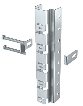 IEK Крепление к сетке безвинтовое для 1-консоли