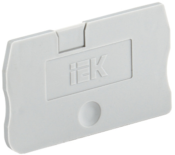 IEK Заглушка для КПИ 2в-1,5/2,5 серая